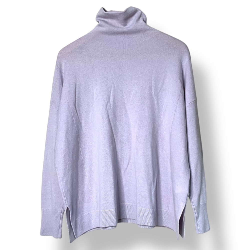 Club Monaco Lavender Turtleneck Sweater - Picture 3 of 10